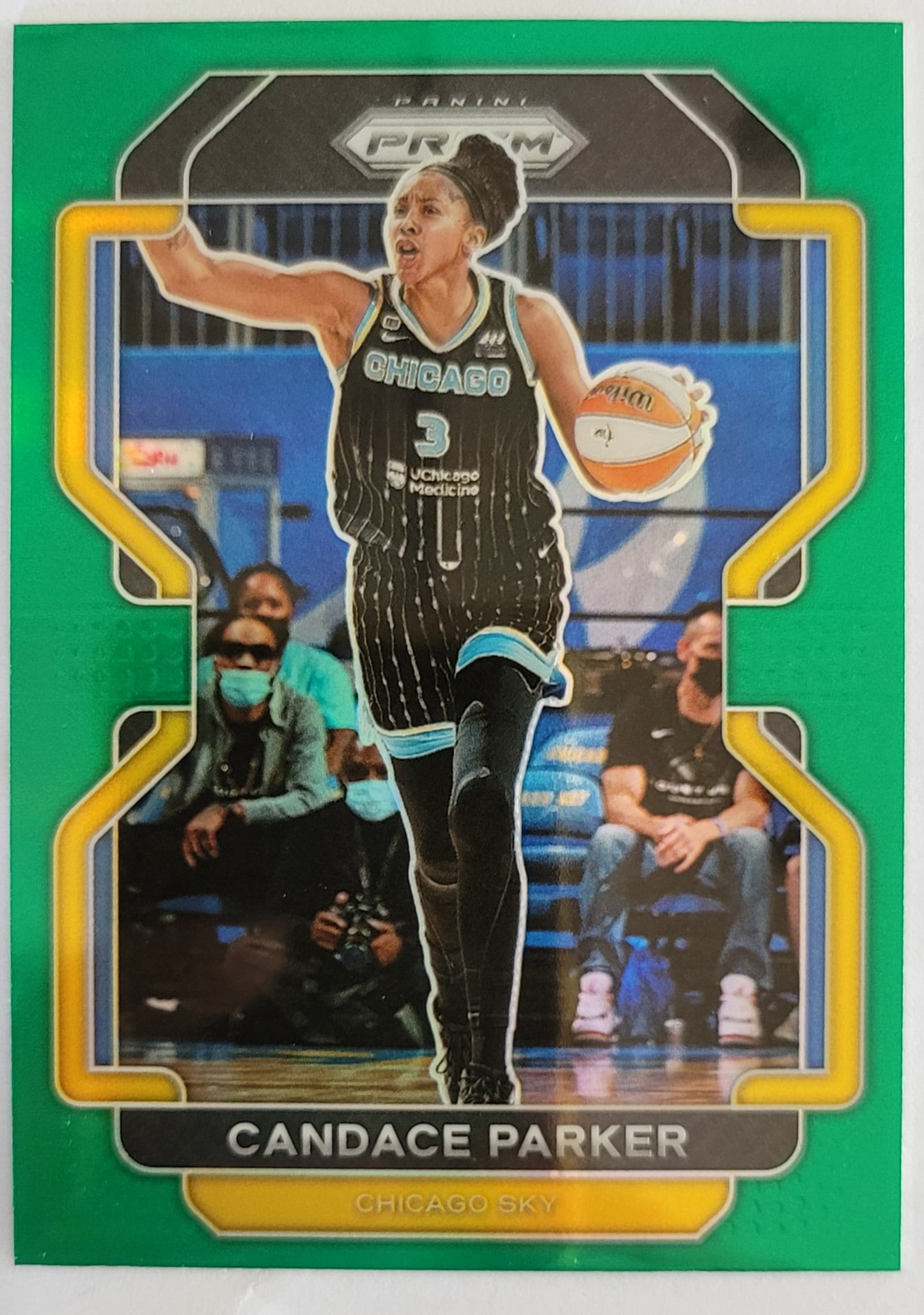 Candace Parker - 2022 Panini Prizm WNBA Prizms Green #3