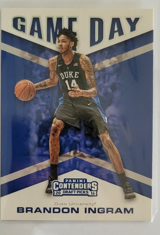 Brandon Ingram - 2016-17 Panini Contenders Draft Picks Game Day #2