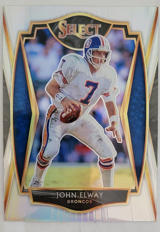 John Elway - 2020 Select Prizm Silver #119 - Denver Broncos