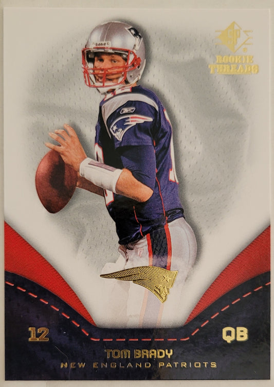 Tom Brady - 2008 SP Rookie Threads #56 - New England Patriots