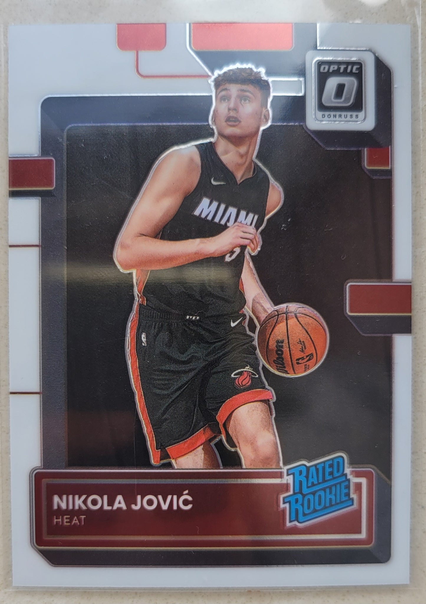 Nikola Jovic  - 2022-23 Donruss Optic #224 RR RC