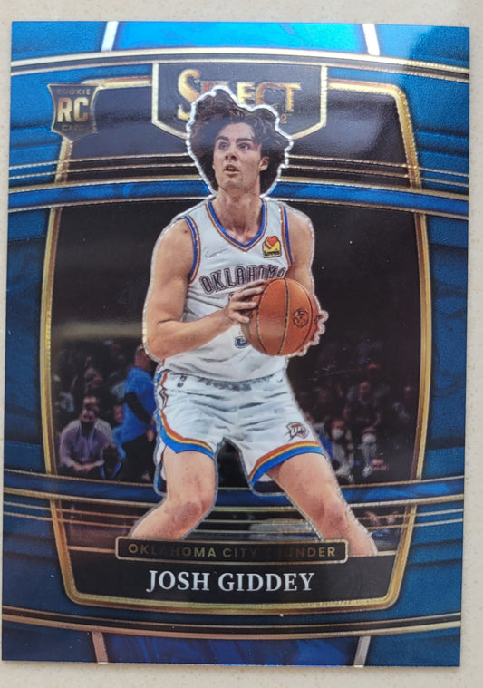 Josh Giddey - 2021-22 Select Blue #58 RC