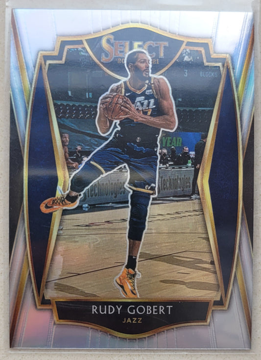 Rudy Gobert - 2020-21 Select Prizms Silver #146