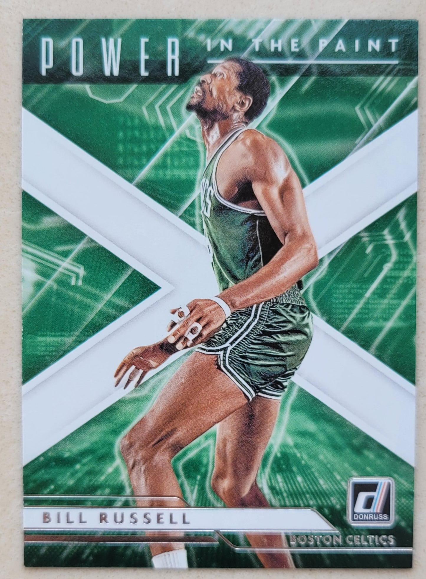 Bill Russell - 2021-22 Donruss Power in the Paint #6