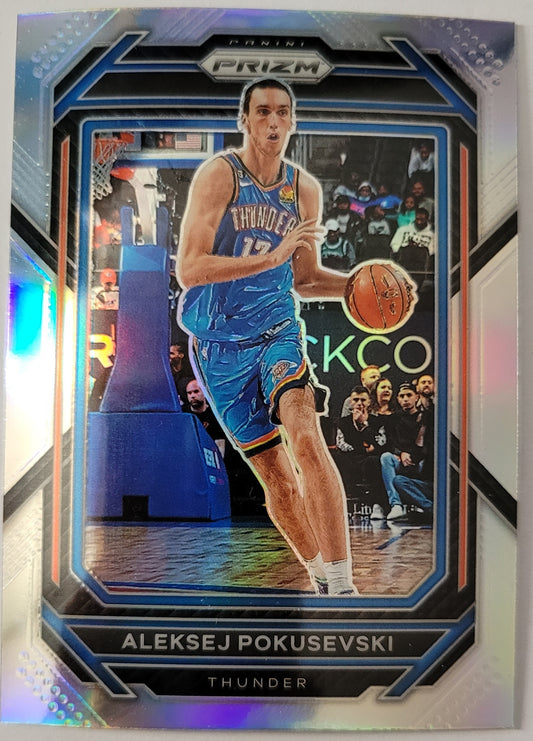 Aleksej Pokusevski - 2022-23 Panini Prizm Prizms Silver #52