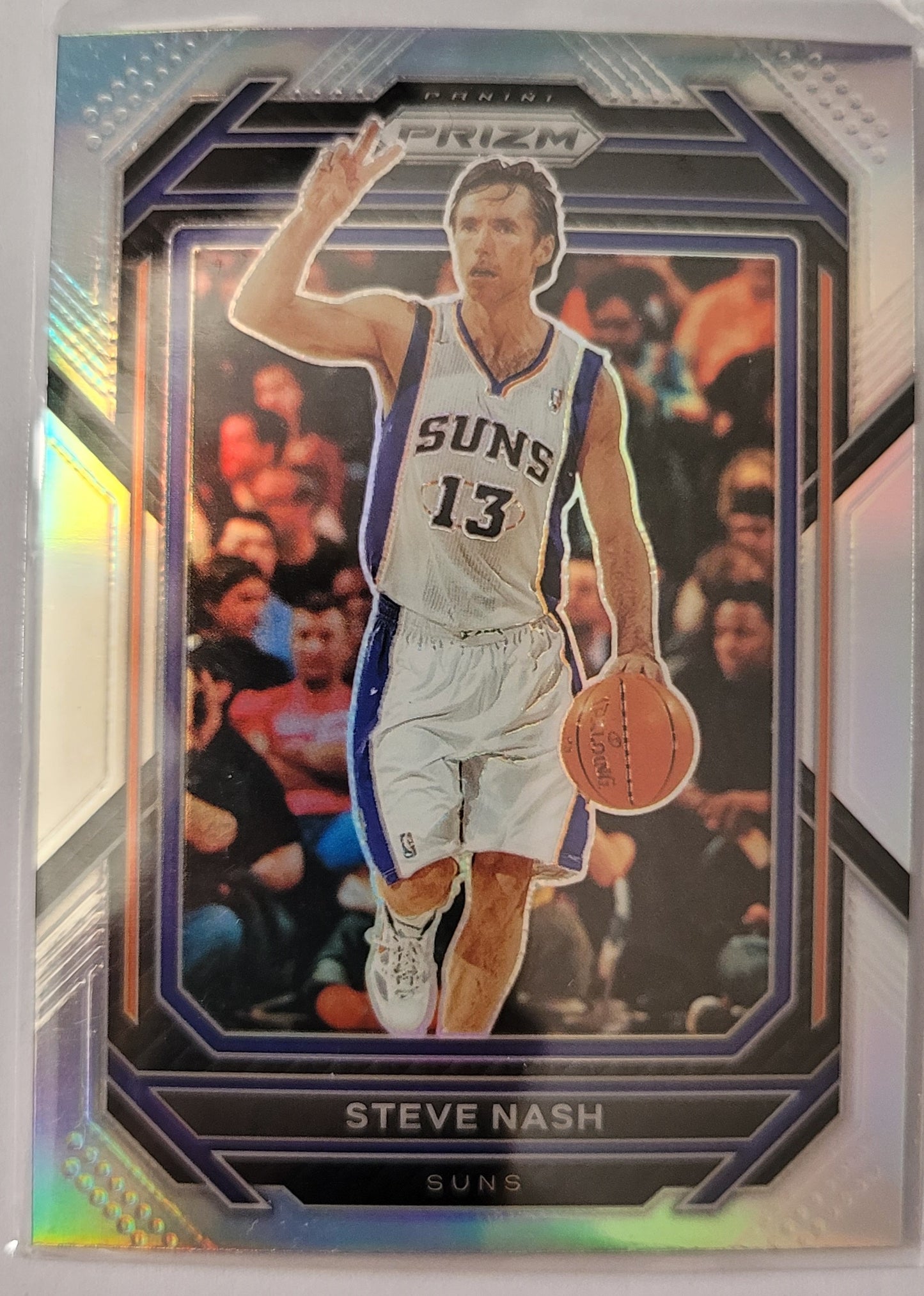 Steve Nash - 2022-23 Panini Prizm Prizms Silver #289