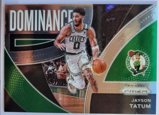 Jayson Tatum - 2021-22 Panini Prizm Dominance #5