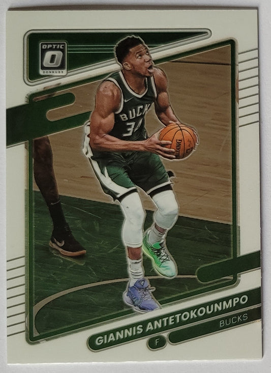 Giannis Antetokounmpo - 2021-22 Donruss Optic #31