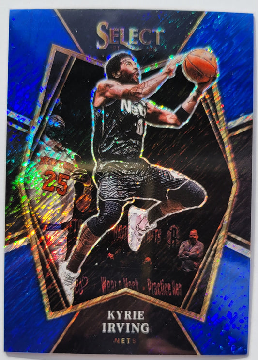 Kyrie Irving -  2021-22 Select Prizms Blue Shimmer #175