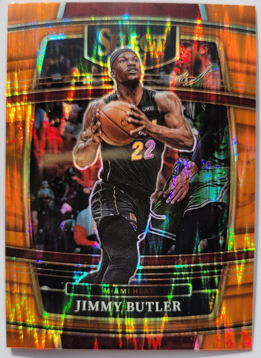 Jimmy Butler - 2021-22 Select Prizms Orange Flash #97