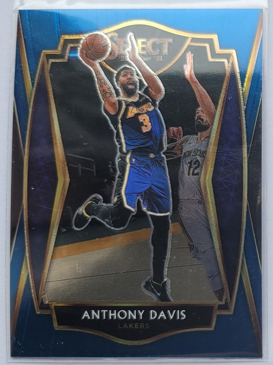 Anthony Davis - 2020-21 Select Blue Retail #155