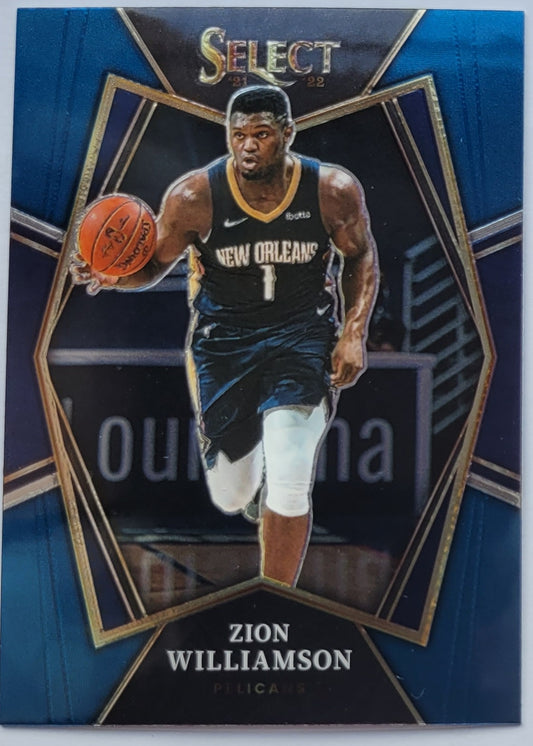 Zion Williamson - 2021-22 Select Blue #191