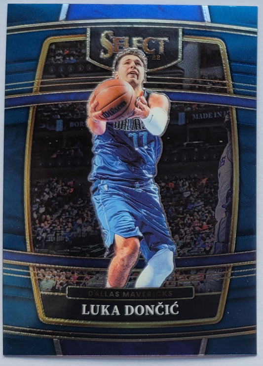 Luka Doncic - 2021-22 Select Blue #12