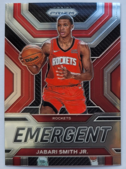 Jabari Smith Jr. - 2022-23 Panini Prizm Emergent #26