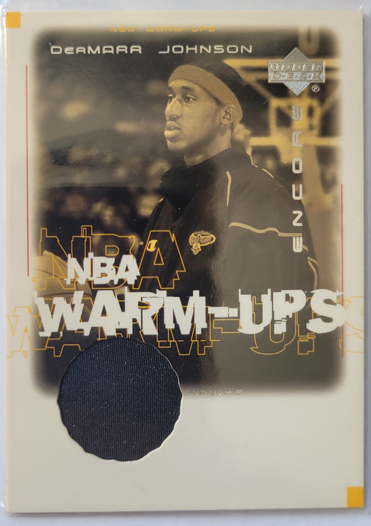 DerMarr Johnson - 2000-01 Upper Deck Encore NBA Warm-Ups #DJW