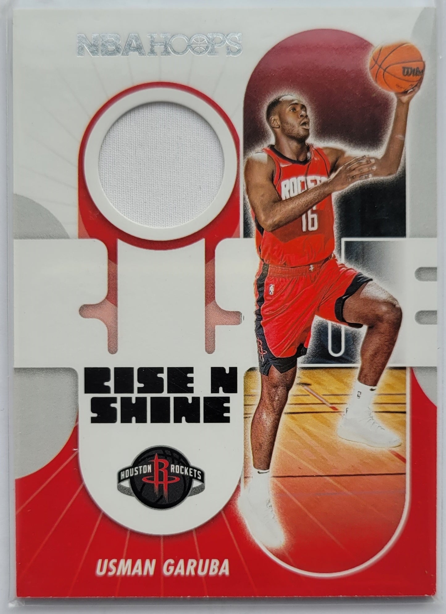 Usman Garuba - 2021-22 Hoops Rise N Shine Memorabilia #RS-UG