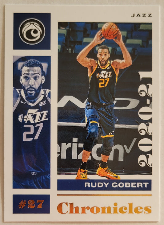 Rudy Gobert - 2020-21 Panini Chronicles Bronze #26