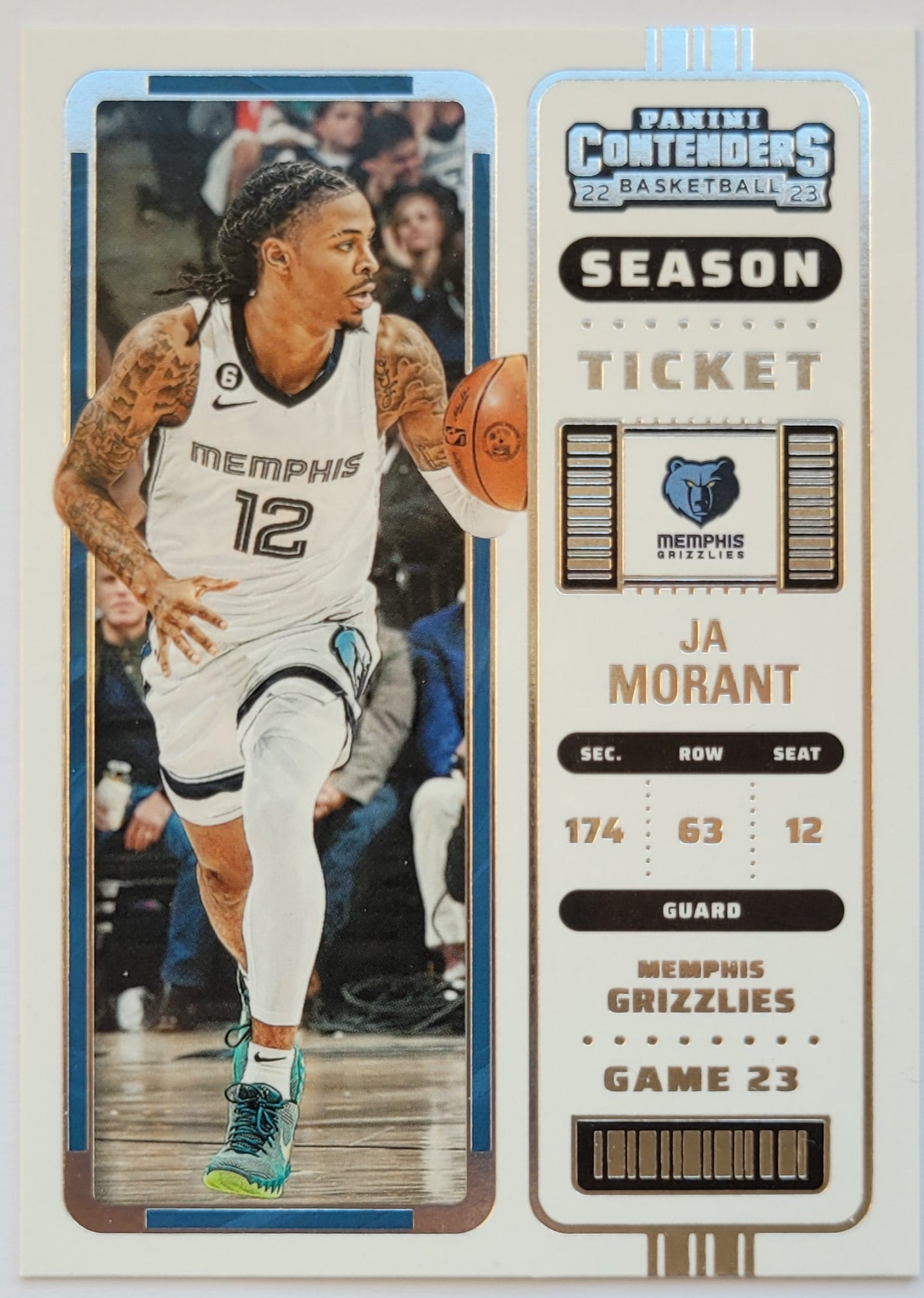 Ja Morant - 2022-23 Panini Contenders Retail #77