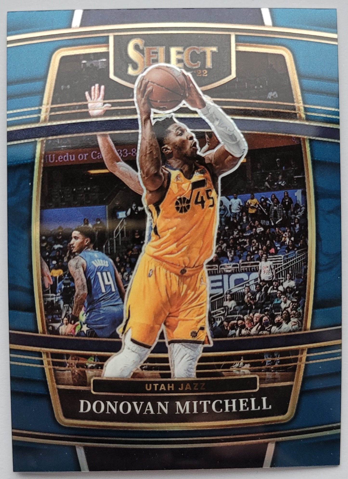 Donovan Mitchell - 2021-22 Select Prizms Blue #83