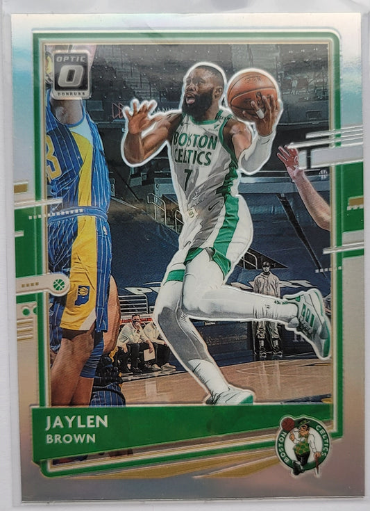 Jaylen Brown - 2020-21 Donruss Optic Holo #127