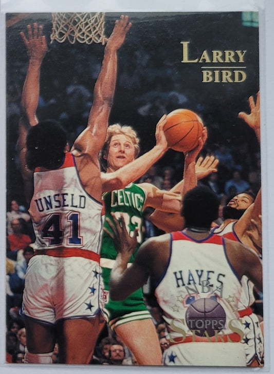 Larry Bird - 1996 Topps Stars #8
