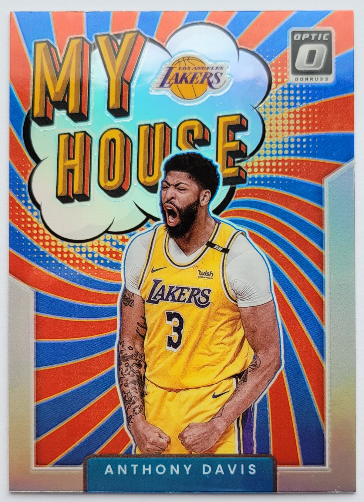 Anthony Davis - 2021-22 Donruss Optic My House Holo #11