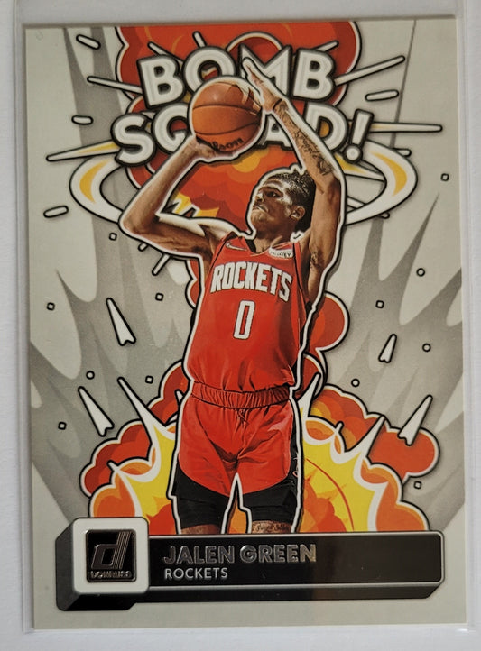 Jalen Green - 2022-23 Donruss Bomb Squad #8