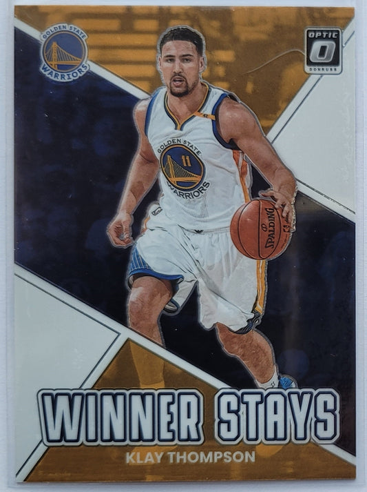 Klay Thompson - 2022-23 Donruss Optic Winner Stays #1