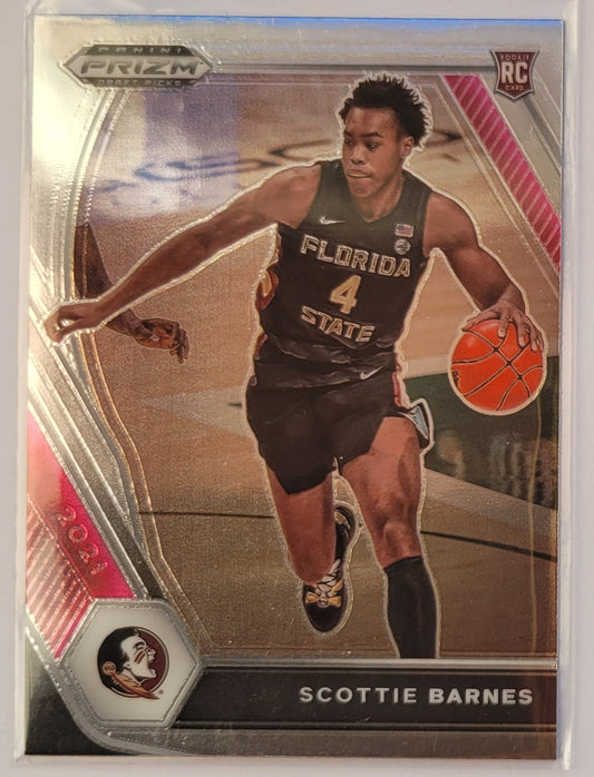 Scottie Barnes - 2021-22 Panini Prizm Draft Picks #6 RC