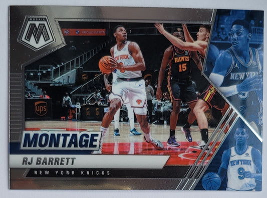 RJ Barrett - 2020-21 Panini Mosaic Montage #14