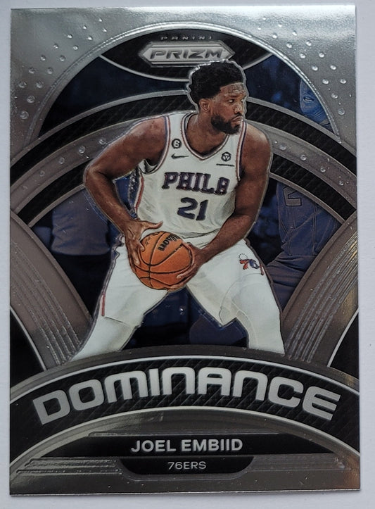 Joel Embiid - 2022-23 Panini Prizm Dominance #12