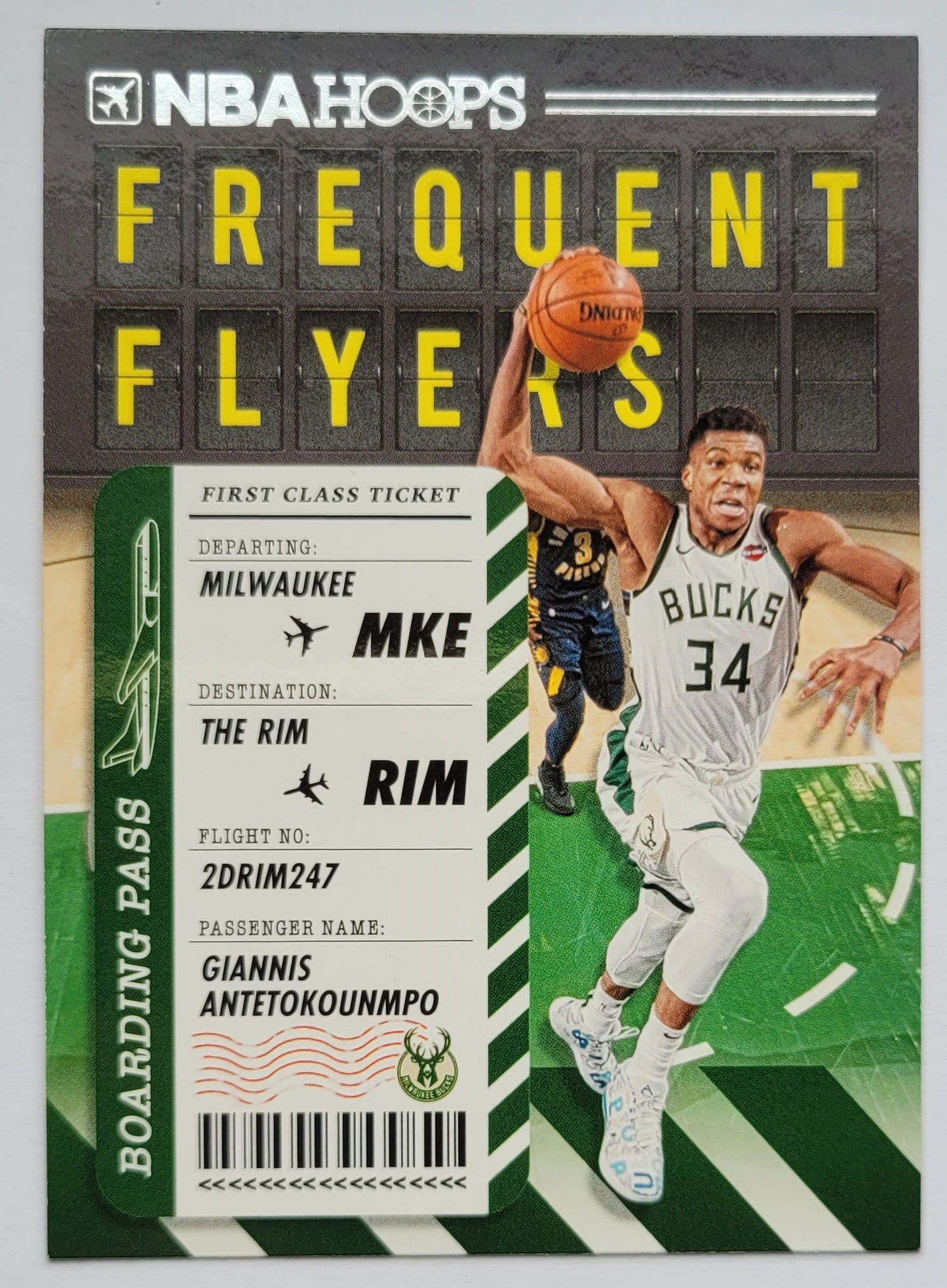 Giannis Antetokounmpo - 2020-21 Hoops Frequent Flyers #9