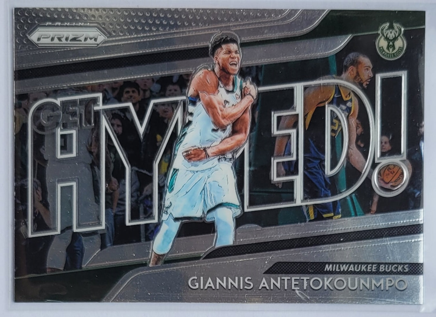 Giannis Antetokounmpo - 2018-19 Panini Prizm Get Hyped! #8