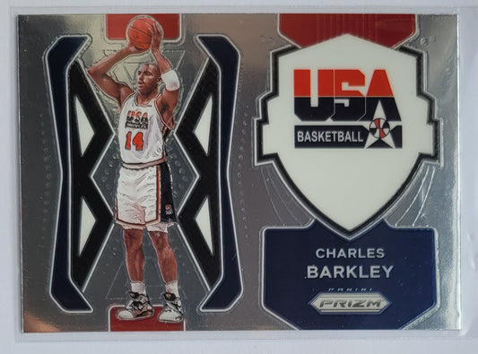 Charles Barkley - 2021-22 Panini Prizm USA Basketball #9