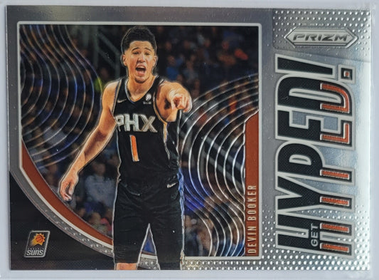 Devin Booker - 2019-20 Panini Prizm Get Hyped! #7