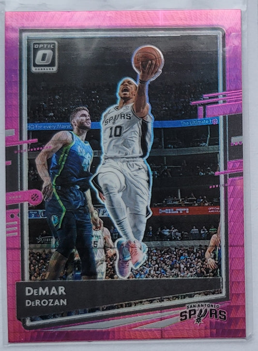 DeMar DeRozan - 2020-21 Donruss Optic Hyper Pink #36