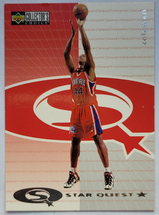 Derrick Coleman - 1997-98 Collector's Choice International European StarQuest #45