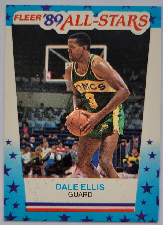 Dale Ellis - 1989-90 Fleer Stickers #8