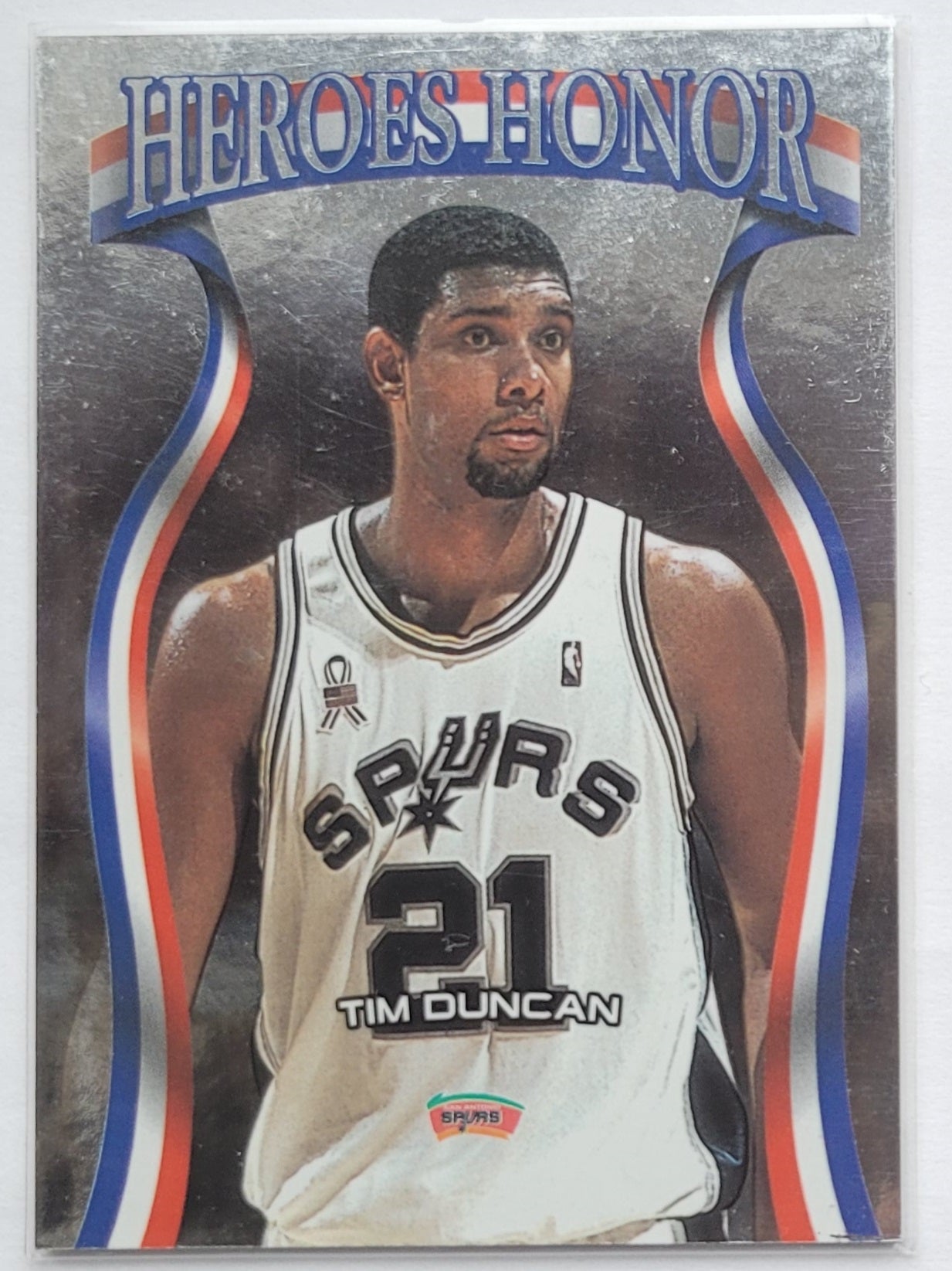 Tim Duncan - 2001-02 Topps TCC Heroes Honor #HH1