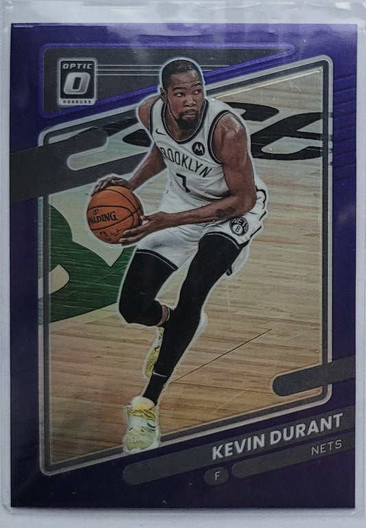 Kevin Durant - 2021-22 Donruss Optic Purple #11