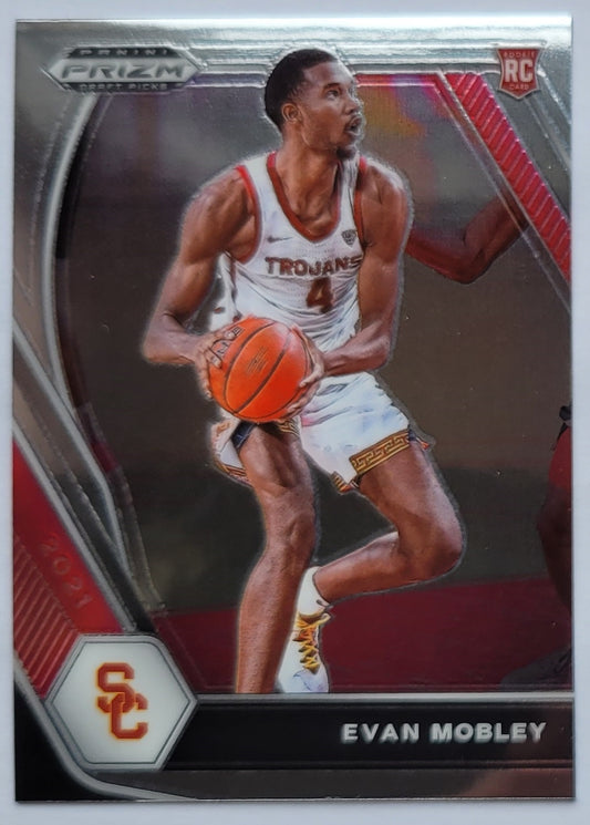 Evan Mobley - 2021-22 Panini Prizm Draft Picks #2 RC