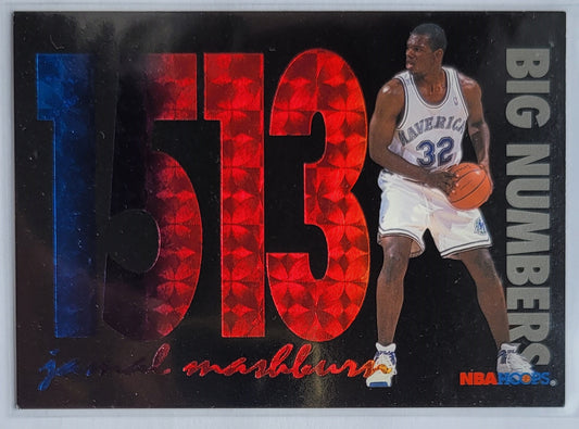 Jamal Mashburn - 1994-95 Hoops Big Numbers Rainbow #2