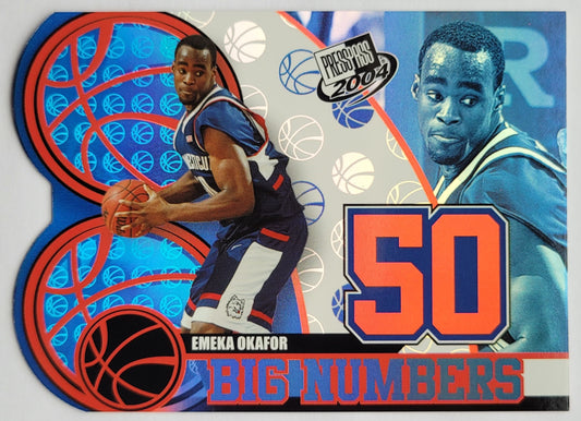 Emeka Okafor - 2004 Press Pass Big Numbers #17