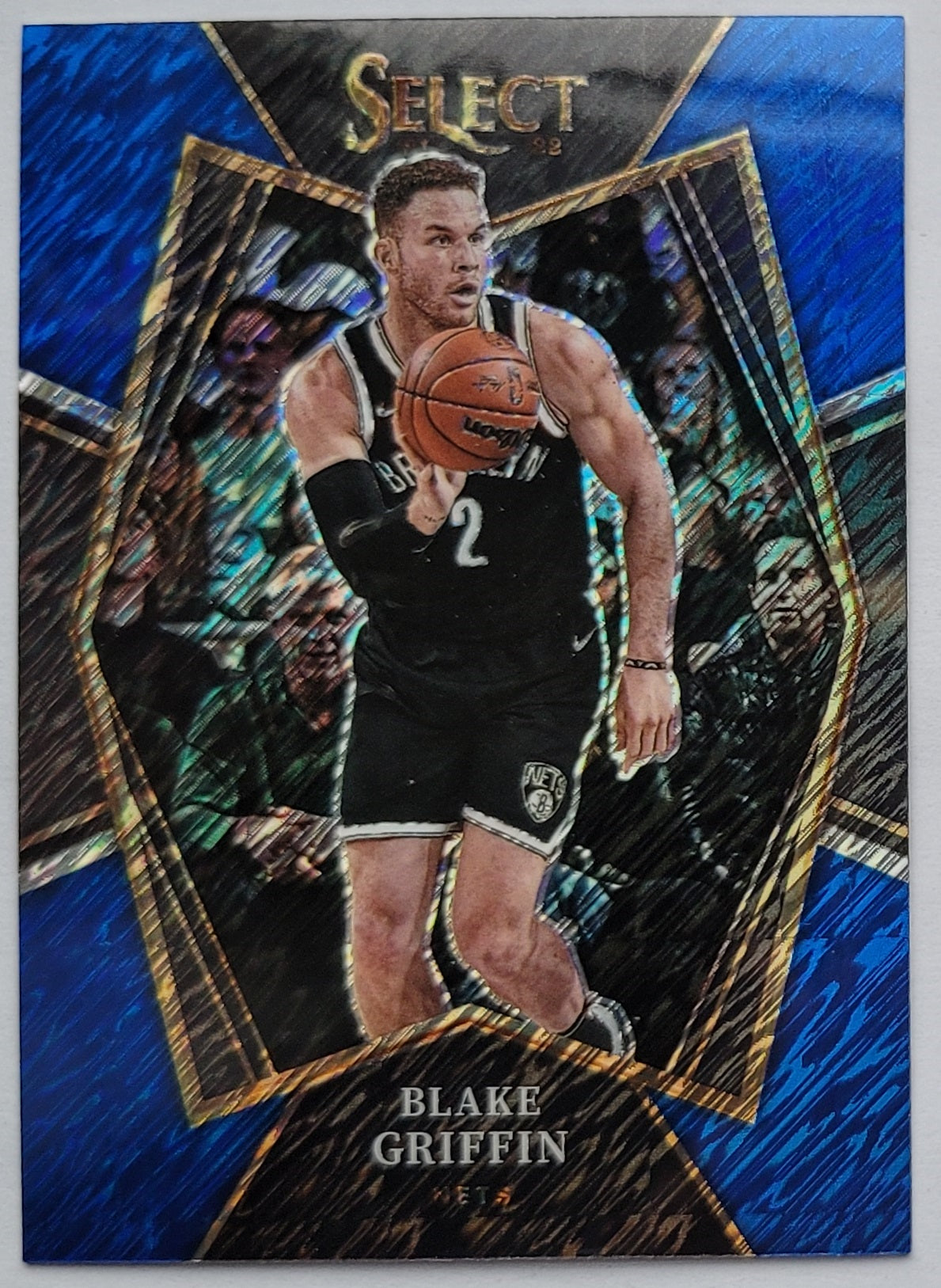 Blake Griffin - 2021-22 Select Prizms Blue Shimmer #164