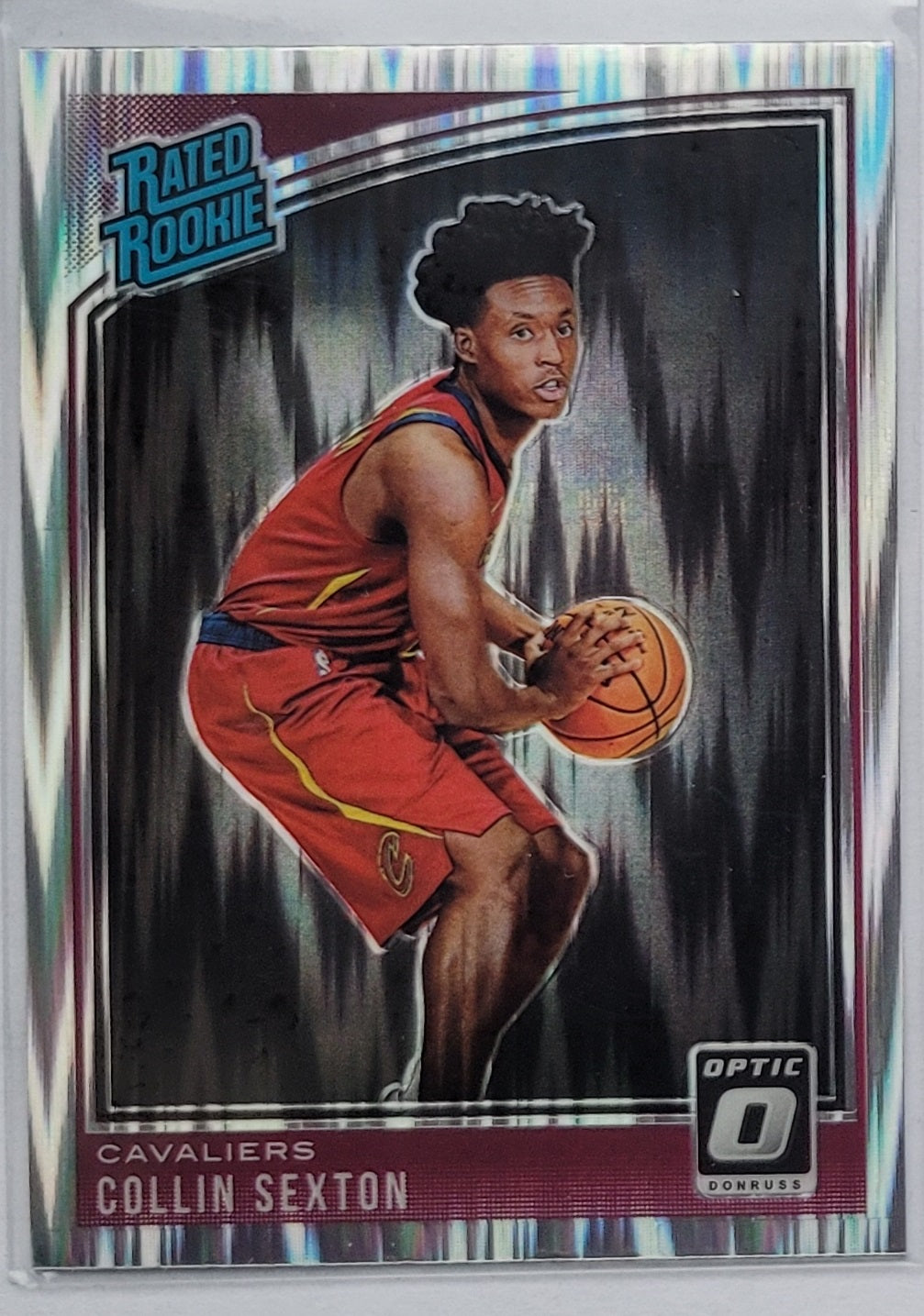 Collin Sexton - 2018-19 Donruss Optic Shock #180 RR RC