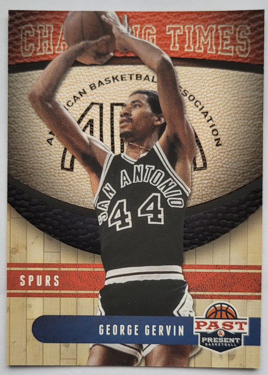 George Gervin - 2011-12 Panini Past and Present Changing Times #11
