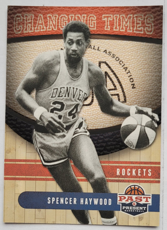Spencer Haywood - 2011-12 Panini Past and Present Changing Times #15