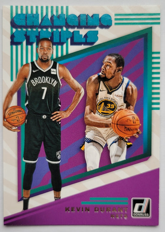 Kevin Durant - 2019-20 Donruss Changing Stripes #4
