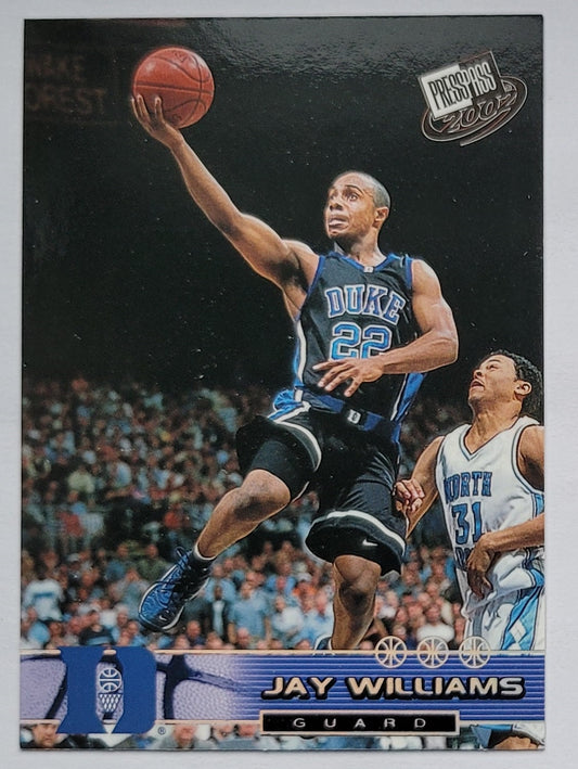 Jay Williams - 2002 Press Pass #40A CL