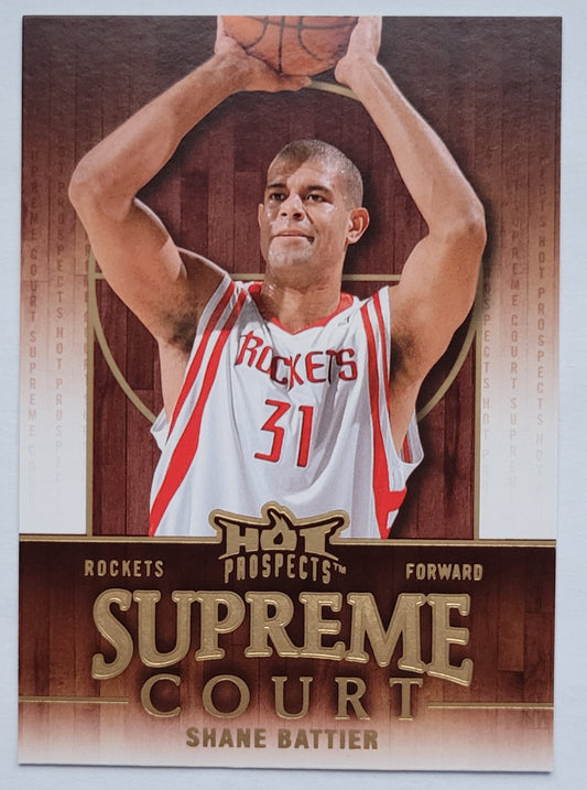 Shane Battier - 2008-09 Hot Prospects Supreme Court #SC7